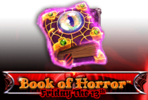 Slot machine Book of Horror Friday the 13th di spinomenal