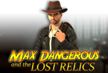 Slot machine Max Dangerous and the Lost Relics di red-rake-gaming