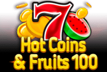 Slot machine Hot Coins & Fruits 100 di 1spin4win