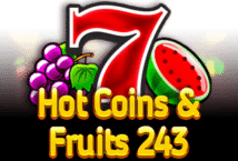 Slot machine Hot Coins & Fruits 243 di 1spin4win