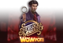 Slot machine Sherlock and Moriarty WowPot di just-for-the-win