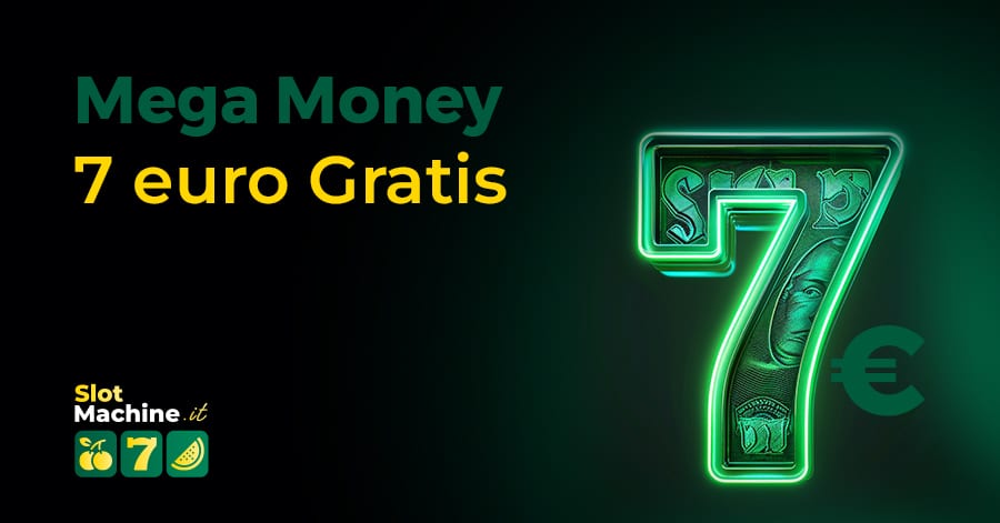 Immagine rappresentativa per Mega money 7 euro gratis: la slot con un ottimo bonus senza deposito