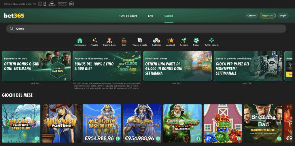 Bet365 Casino